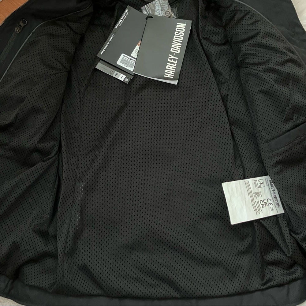 HARLEY DAVIDSON H-D Flex Layering System Captains Leather Jacket Outer Layer NWT - Picture 12 of 14